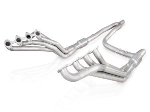 Ford F-150 Performance Exhaust - Stainless Works - Long Tube Headers 1-3/4in Primaries 2-1/2in High-Flow Cats Y-Pipe - `04-`08